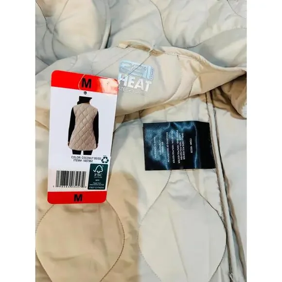 NWT- Woman’s Quilted Sleeveless 32 Degrees Vest Jacket- Med - Picture 7 of 7